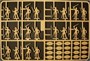6022  фигуры  GAULS WARRIORS (I-II CENTURY B.C.) (1:72) 2000002093305