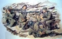 6064  фигуры  German MG42 Heavy Machine Gun Team  (1:35) 89195860644