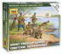 6144  фигуры  Советские пограничники (1:72) 4600327061447
