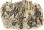 6147  фигуры  7.5cm Leichtgeschütz 40 w/Fallschirmjäger  (1:35) 89195861474