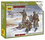 6197  фигуры  Советская Пехота в зимней форме (1:72) 4600327061973