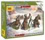 6208  фигуры  Советский 82мм миномёт с расчётом в зимней форме (1:72) 4600327062086
