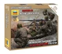 6286  фигуры  Пулемет М2 системы Браунинга с расчетом  (1:72) 4600327062864