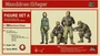 64002  фигуры  Mercenary Troops' Arms Cold District Maintenance Soldiers Set A  (1:20) 2000002214557