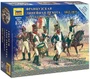 6816  фигуры  Французская линейная пехота. Командная группа  (1:72) 4600327068163
