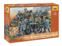 8066  фигуры  Шведская артиллерия Карла XII (1:72) 4600327080660