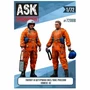 ASK72008  фигуры  Набор Пилот и штурман ВВС/ВКС России в ВМСК  (1:72) 2000000214849