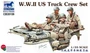 CB35159  фигуры  W.W.II US Truck Crew Set  (1:35) 4544032700256