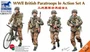 CB35177  фигуры  WWII British Paratroops in Action Set A  (1:35) 454403272639