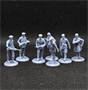 DMS720003  фигуры  Советские партизаны, 7 штук. Набор миниатюр  (1:72) 2000002156512