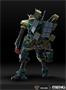 MECHA-004M  фигуры  Artificial Human Evangelion Model-New 02 Alpha  (470мм) 4897038553662