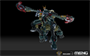 MECHA-004M  фигуры  Artificial Human Evangelion Model-New 02 Alpha  (470мм) 4897038553662