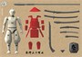 SNS001  фигуры  Sannshirou from the Sengoku Ashigaru (Red)  (1:24) 6972444300104