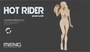 SPS-076  фигуры  Hot Rider  (1:9) 4897038553105