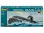 05019  флот  Подводная лодка  Deutsches U-Boot German Submarine Class 212 A  (1:144) 4009803050195
