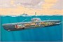 05078  флот  Подводная лодка  Deutsches U-Boot German Submarine Type XXI with interior  (1:144) 4009803050782