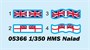 05366  флот  HMS Naiad  (1:350) 9580208053660