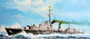 05758  флот  Tribal-class destroyer HMS Zulu (F18)1941  (1:700) 9580208057583