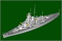 06736  флот  German Gneisenau Battleship  (1:700) 9580208067360