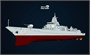 1004  флот  PLAN Navy Type 055 Destroyer  (1:350) 6974715830105