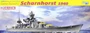 1062  флот  German battleship Scharnhorst 1940г. (smart kit)  (1:350) 89195810625