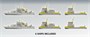 6014  флот  Multifunctional Boat PR.23370 & Anti-Sabotage Boat PR.21980  (1:350) 4897051423225