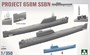 6016  флот  Project 658M SSBN  (1:350) 4897051423331