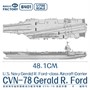 6401  флот  USS Gerald R. Ford CVN-78 Aircraft Carrier  (1:700) 6974715830174