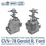 6401  флот  USS Gerald R. Ford CVN-78 Aircraft Carrier  (1:700) 6974715830174