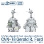 6501  флот  USS Gerald R. Ford CVN-78 Aircraft Carrier (Upgraded Version)  (1:700) 6974715830235