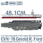 6502  флот  Clear Painted Colorful U.S. Navy  Gerald R. Ford-class Aircraft Carrier CVN-78   (1:700) 2000002175575