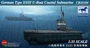 CB35104  флот  German Type XXIII U-Boat  (1:35) 4544032692292