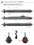 NB5023  флот  Russian SSBN Borei Class - K-550 Alexander Nevskiy (1:350) 4544032692209