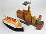 SL002  флот  Titanic Port Scene & vehicles 6972444300005