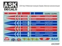 ASK35001  декали  Тигр-М Военная полиция (сирия), Военная автоинспекция  (1:35) 2000000181783