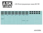 ASK35006  декали  Регистрационные знаки ВС РФ  (1:35) 2000000181844
