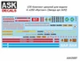ASK35007  декали  К-4350 "Мустанг"  (1:35) 2000000214757