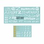 ASK35031  декали  Комплект декалей для боевой машины пехоты МП-3 в зоне СВО (часть 3)  (1:35) 2000002130550