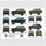 ASK35037  декали  Комплект декалей для У@З-469 - СССР 1970-1980 гг.  (1:35) 2000002142577
