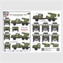 ASK35038  декали  Комплект декалей для РСЗО БМ-21 "Град" в зоне СВО  (1:35) 2000002142584