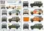 ASK43006  декали  Комплект декалей для У@З-469 - СССР 1970-1980 гг.  (1:43) 2000002148814