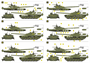 D72002  декали  Набор декалей для Танк-72Б3 обр. 2011  (1:72) 2000002094333