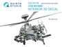 QD+35106  декали  3D Декаль интерьера кабины AH-64D (Takom)  (с 3D-печатными деталями)  (1:35) 2000002137115