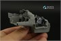 QD+35106  декали  3D Декаль интерьера кабины AH-64D (Takom)  (с 3D-печатными деталями)  (1:35) 2000002137115