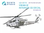 QD+35119  декали  3D Декаль интерьера кабины AH-1Z (Academy) (с 3D деталями)  (1:35) 2000002159018