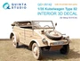 QD+35142  декали  3D Декаль кабины Kubelwagen Type 82 (Meng VS-015) (с 3D деталями)  (1:35) 2000002191551