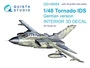 QD+48054  декали  3D Декаль интерьера кабины  Tornado IDS german (Revell) (с 3D деталями)  (1:48) 2000002137559