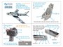 QD+48531  декали  3D Декаль интерьера для F-86A Sabre (Clear prop) (c 3D-печатными деталями)  (1:48) 2000002183655
