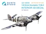 QD+48556  декали  3D Декаль интерьера кабины Bristol Beaufighter TF.Mk.VI (Tamiya) (c 3D)  (1:48) 2000002183754