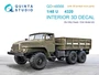 QD+48568  декали  3D Декаль интерьера кабины УР@Л-4320 (KittyHawk/Zimi model) (c 3D)  (1:48) 2000002183761